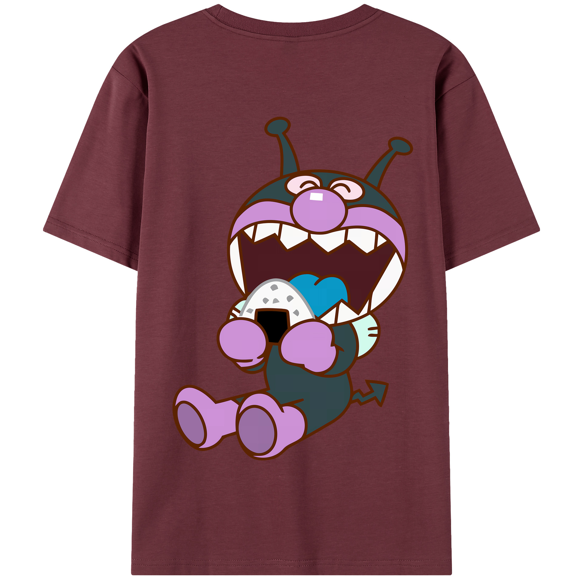 （画像用） アンパンマン Anpanman 綿100％半袖Tシャツ（背面プリント）